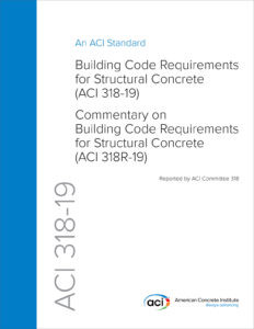 ACI 318-19 Building Code Requirements for Structural and Commentary